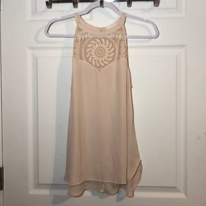 Cream tank top